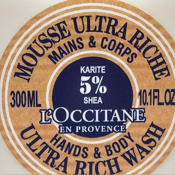 L'Occitane Shea Hands & Body Ultra Rich Wash 300ML NEW - Picture 3 of 5
